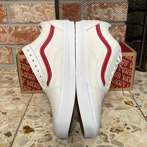 Vans Old Skool leather pop true white chipepr - Picture 4 of 9